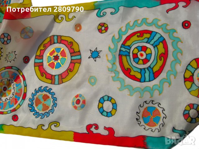 Волшебные круги / Magic circles/ Вълшебните кръгове / Magische Kreise, снимка 4 - Шалове - 31912976