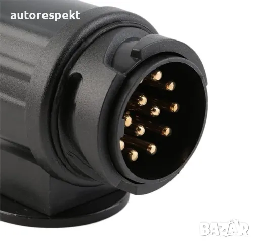 Букса за ремарке каравана 13 Пина. Адаптор конектор преходник 13 Pin, снимка 3 - Аксесоари и консумативи - 48658920