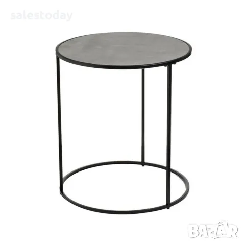 Маса помощна за диван, всекидневна, Ø45, снимка 3 - Маси - 43435046