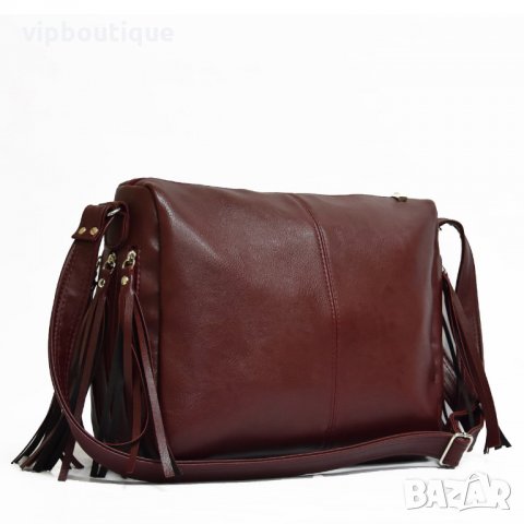 Дамска Чанта Бордо, снимка 1