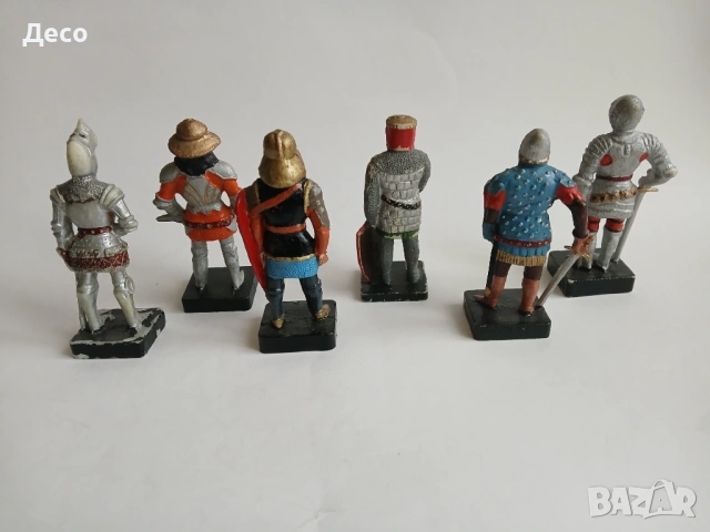 Стари полски фигурки големи рицари., снимка 3 - Колекции - 53029109