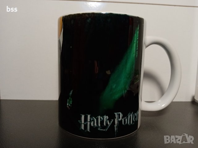 Бяла порцеланова чаша на Хари Потър / Harry Potter, снимка 3 - Чаши - 37050562