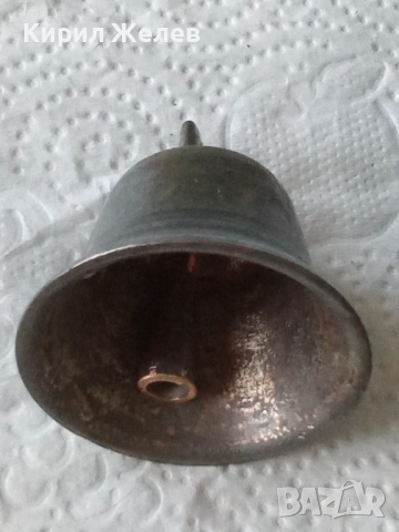 Бронзова камбанка звънче 51777, снимка 4 - Антикварни и старинни предмети - 52791238