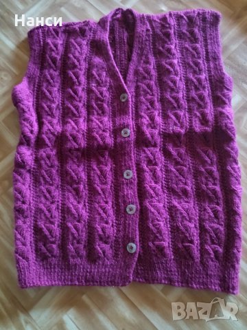 Ръчно плетени елеци, снимка 6 - Елеци - 31782751