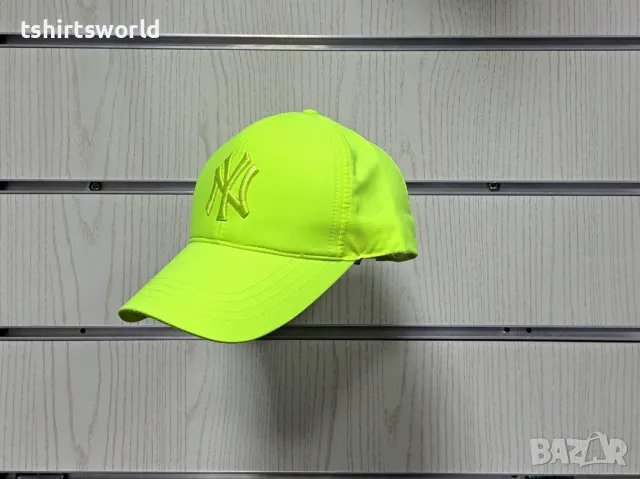 Нова шапка с козирка New York (Ню Йорк) в неонов цвят, унисекс, снимка 5 - Шапки - 47665444
