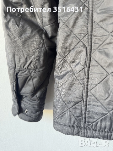 Сиво Мъжко Зимно Яке Barbour - Размер XL, снимка 10 - Якета - 42121857