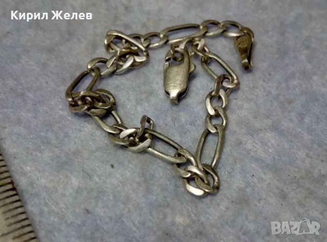 КЛАСИЧЕСКА СРЕБЪРНА ГРИВНА МАЙСТОРСКА Тип КАРТИЕ ПЛЕТКА СРЕБРО 925 с НУЖДА от ХАЛКИЧКА в КРАЯ 26322, снимка 3 - Гривни - 49757328