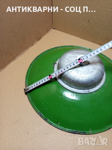 Соц Стара Емайлирана Лампа. , снимка 8 - Антикварни и старинни предмети - 51781617
