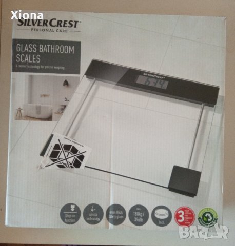 Нов кантар Silver Crest, снимка 2 - Друга електроника - 37921875