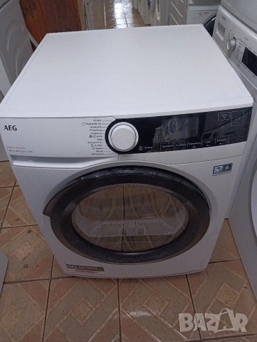 Като нова сушилня с термопомпа последен модел Аег Aeg Series 8000 A+++ 8кг 2 години гаранция!, снимка 8 - Сушилни - 53398578