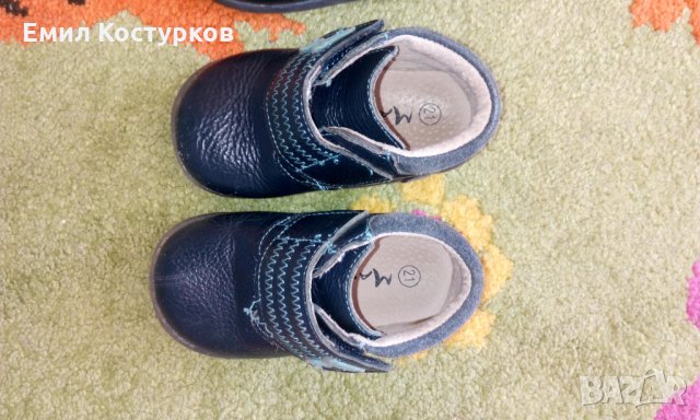 Продавам детски боти от естествена кожа - размер 21 и 23 ., снимка 3 - Детски боти и ботуши - 26996347