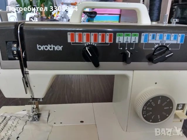 Продавам шевна машина Brother VX561, снимка 4 - Шевни машини - 47311988