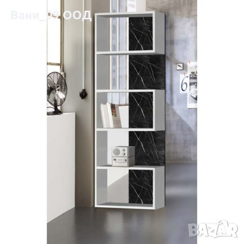 Висока етажерка с модерен дизайн, снимка 3 - Етажерки - 43878974