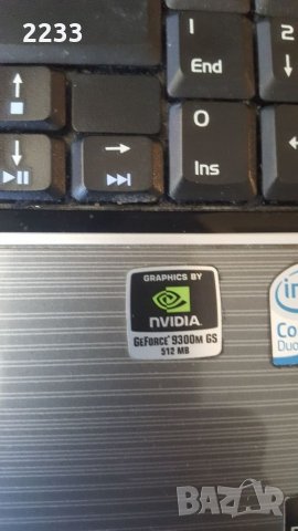 NVIDIA GeForce 9300m GS 512 MB, снимка 3 - Части за лаптопи - 32867668