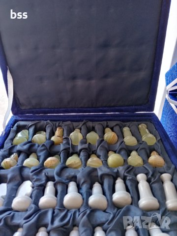 Шах от оникс с прекрасни цветове., снимка 2 - Други - 37129719