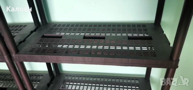 Пластмасов СТИЛАЖ (5 рафта) - 4 Броя, снимка 8 - Други стоки за дома - 51270250