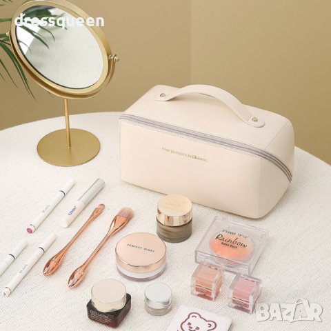 3983 Пътна козметична чанта с голям капацитет, снимка 14 - Органайзери - 44128743