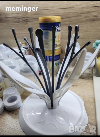 Сушилник за шишета на нук и Филипс шишета, снимка 6 - Прибори, съдове, шишета и биберони - 53184884