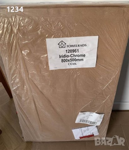 НОВА от 600 лв на 190 лв Лира за баня 800х500мм радиатор IRIDIO CHROME от TOWELRADS, снимка 7 - Радиатори - 39855629