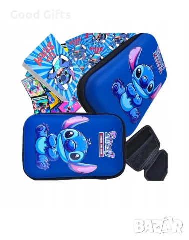 Калъф за карти Лило и Стич + 45 специални карти за игра Lilo and Stitch, снимка 7 - Други - 49213601