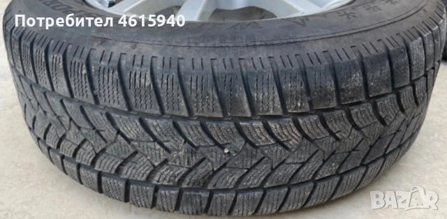 4бр. 17" джанти BROCK със зимни гуми DUNLOP SPORT 5 235/65/17 междуболтово 5x130 вътр ф71,5мм, снимка 6 - Гуми и джанти - 52233413