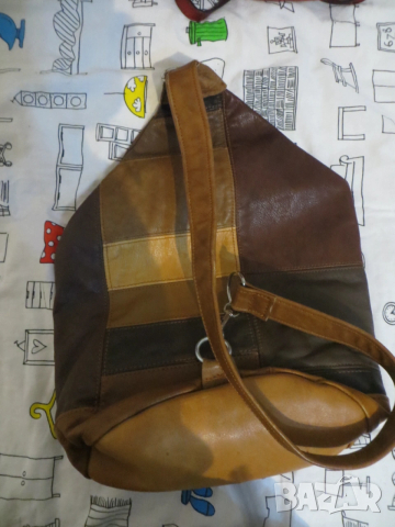 Кожени раници и чанта , снимка 7 - Раници - 51881257