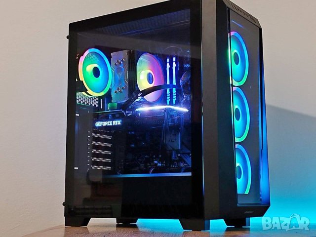Компютър За Игри! RTX 3060ti 8GB, AMD Ryzen 5 5600, SSD 500GB, 16RAM