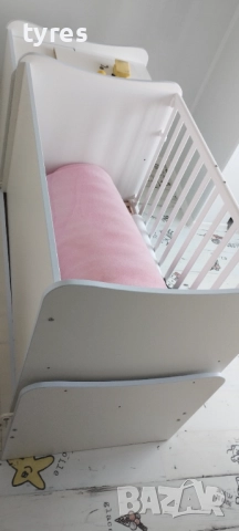 Детска кошара,легло и бюро в едно, снимка 2 - Спални и легла - 52156640