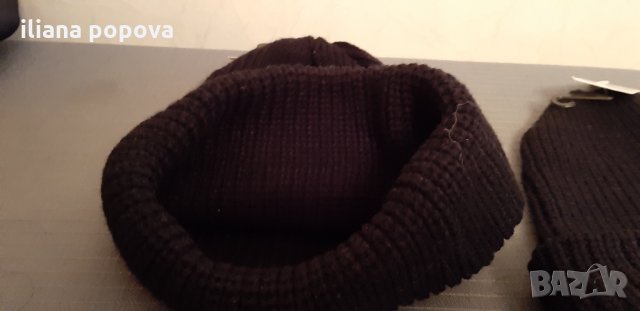 Топли ,черни шапки, снимка 2 - Шапки - 34828336