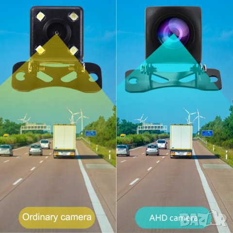 Kамера за задно виждане,паркиране, камера за заден ход, за кола, автомобил, бус, камион, парктроник, снимка 6 - Аксесоари и консумативи - 40100937