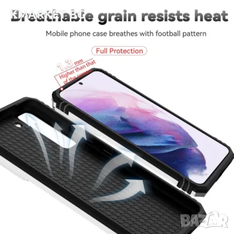 Samsung Galaxy S22+ 5G Удароустойчив Ring Holder Калъф и Протектор, снимка 11 - Калъфи, кейсове - 48204849