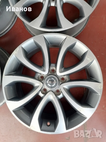 оригинални джанти 17" 5х114.3 Nissan Juke , снимка 2 - Гуми и джанти - 52281378