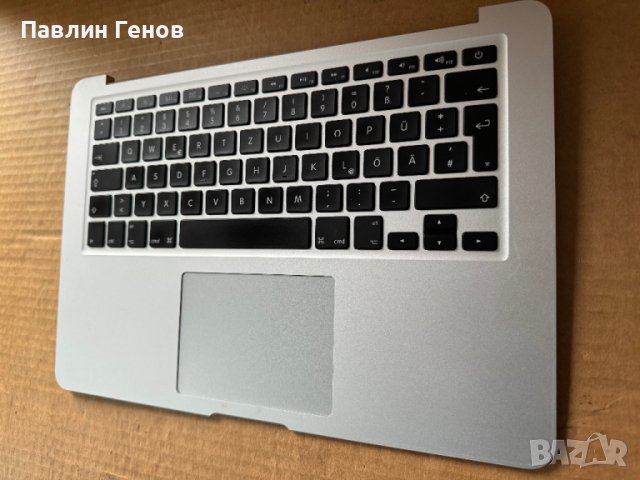 Оригинална клавиатура с рамка и тъч за лаптоп Apple MacBook Air A1369 / MacBook Air A1466, снимка 4 - Части за лаптопи - 44933035