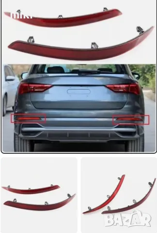 Ляв светлоотразител броня Audi - Q3 (2019)