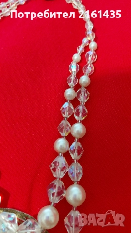 Прекрасно колие от 60-те години на миналия век Яблонекс Чехословакия , снимка 9 - Антикварни и старинни предмети - 52932730