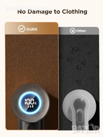 FEELNEEDY Акумулаторен уред за отстраняване на мъх за дрехи, снимка 6 - Други - 48468714