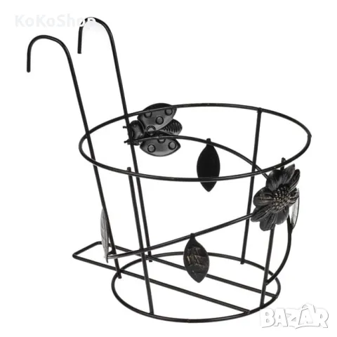 Метална поставка за саксия-20,5х22,5 см./поставка за саксия/поставка за кашпа