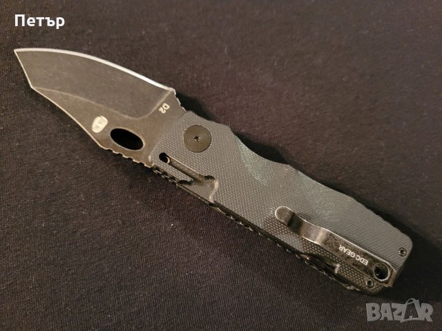 Тактически нож HX Outdoors, D2 острие, G10 дръжка, туул отварачка, отвертка, ключ , снимка 2 - Ножове - 26627024