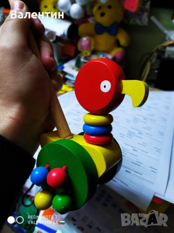 Играчка за бутане - дървена - буталка, карачка, различни модели, снимка 7 - Игри и пъзели - 28566780