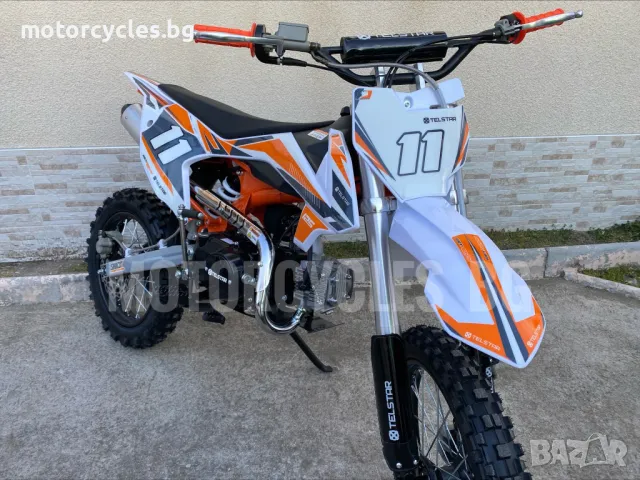 ПРОМО-НОВО ! ! ! КРОСОВ МОТОР GETREA 125CC с усилена рамка модел 2024, снимка 11 - Мотоциклети и мототехника - 47812381