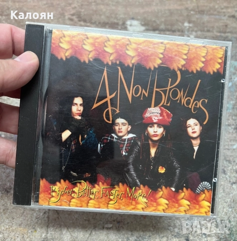 Компакт диск CD 4 Non Blondes - Bigger, Better, Faster, More!