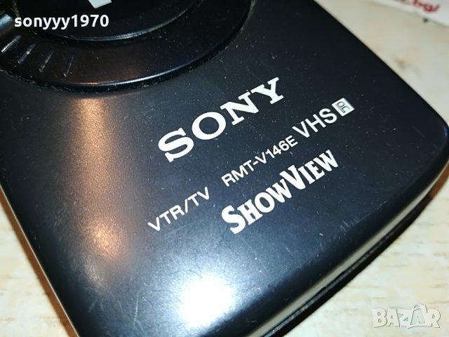 sony rmt-v146e vhs vtr/tv remote germany 1706211401, снимка 7 - Дистанционни - 33247049