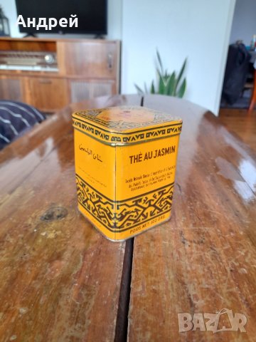 Стара кутия от Чай Jasmine, снимка 2 - Други ценни предмети - 39532317