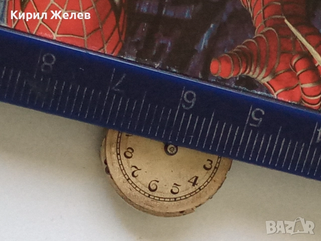Механизъм с циферблат от стар ръчен часовник 51406, снимка 9 - Мъжки - 52262521
