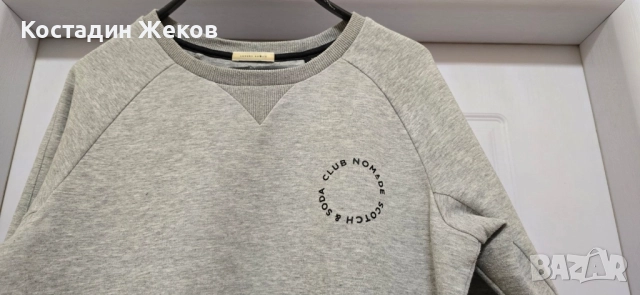 Мъжка оригинална блузка. Като нова. SCOTCH & SODA , снимка 3 - Спортни дрехи, екипи - 51826254