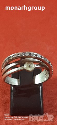 Сребърен пръстен , снимка 1 - Пръстени - 38411981