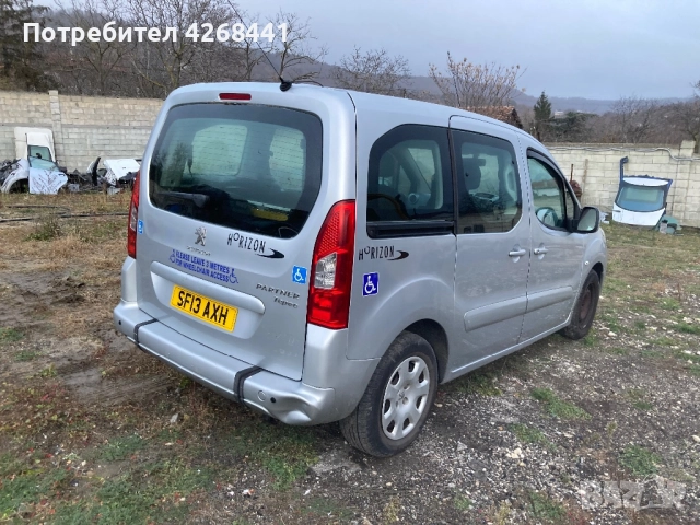 Инвалиден Peugeot Partner, снимка 5 - Автомобили и джипове - 51585539