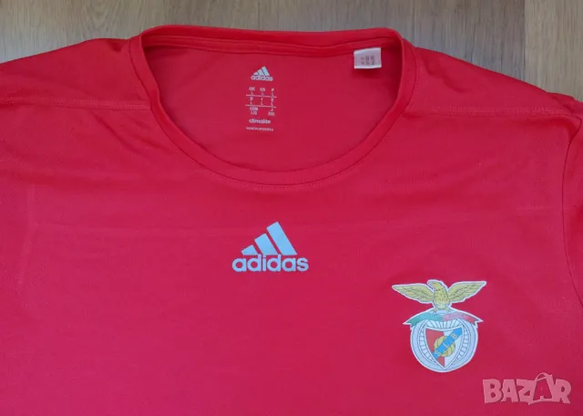 Benfica Lissabon / Adidas - мъжка футболна фланелка на Бенфика Лисабон, снимка 4 - Спортни дрехи, екипи - 47930167