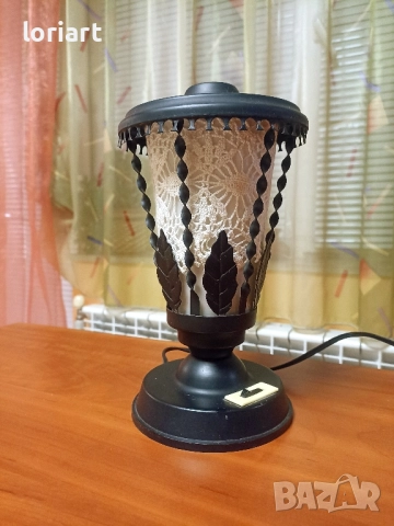 Ретро лампа, снимка 2 - Настолни лампи - 52184939