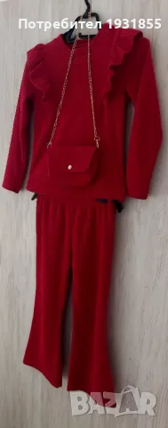 Джинсов лот със чантичка 